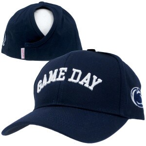 navy pony flow Game Day hat with embroidered Penn State Athletic Logo
